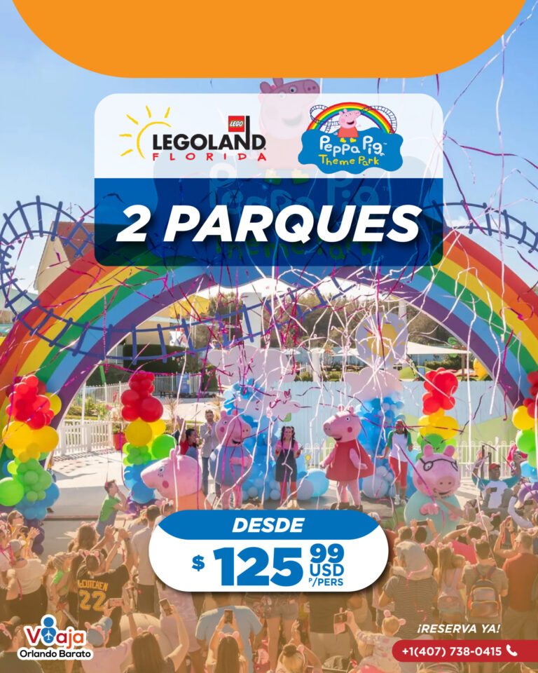 LEGOLAND PEPPA 2 PARQUES
