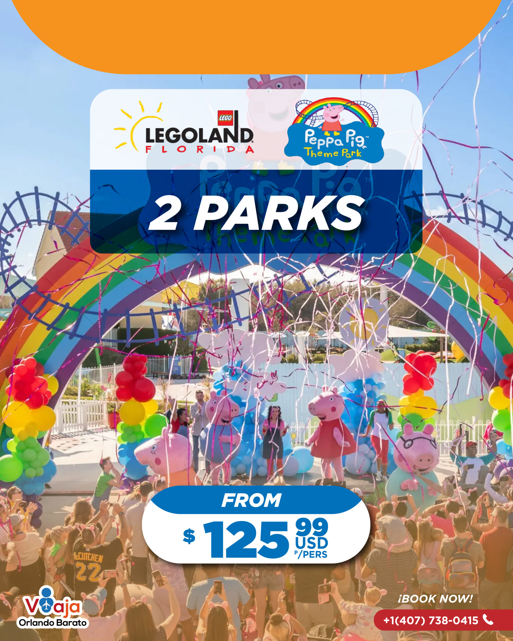 LEGOLAND PEPPA 2 PARQUES